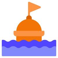 Buoy icon illustration for web, app, infographic, etc vector