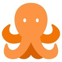 Octopus icon illustration for web, app, infographic, etc vector