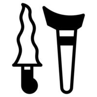 keris icono ilustración para web, aplicación, infografía, etc vector