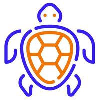 Turtle icon illustration for web, app, infographic, etc vector