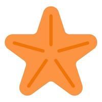 Starfish icon illustration for web, app, infographic, etc vector