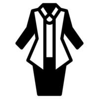 Kebaya icon illustration for web, app, infographic, etc vector