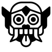 Barong icon illustration for web, app, infographic, etc vector