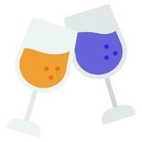 Cheers icon illustration for web, app, infographic, etc vector