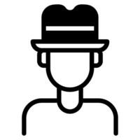 Musician icon illustration for web, app, infographic, etc vector