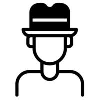 Musician icon illustration for web, app, infographic, etc vector