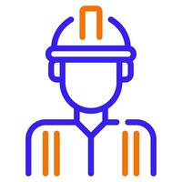 Engineer icon illustration for web, app, infographic, etc vector