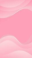 Abstract background pink color with wavy lines and gradients is a versatile asset suitable for various design projects such as websites, presentations, print materials, social media posts vector