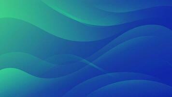 Abstract Green Blue Background with Wavy Shapes. flowing and curvy shapes. This asset is suitable for website backgrounds, flyers, posters, and digital art projects. vector