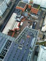 Beautiful High angle View of Central Luton City of England UK. December 1st, 2023 photo