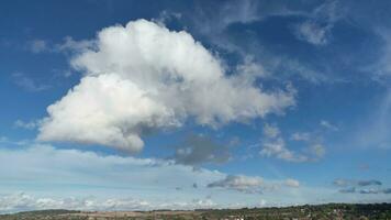 Winter Morning Clouds over England UK photo