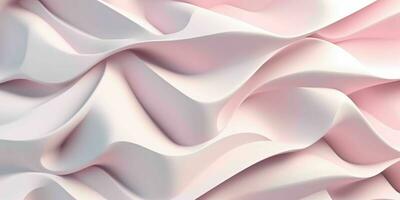 AI generated 3D Embossed Abstract Pink Background. Generative AI photo