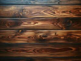 AI generated Wooden Board Background. Wood Texture and Surface Background. Generative AI photo