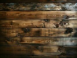 AI generated Wooden Board Background. Wood Texture and Surface Background. Generative AI photo