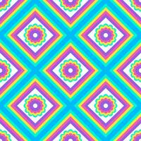 beautiful geometric repeat pattern. It is a vector image with geometric elements. It is an art design. used for clothing background wallpaper pattern wrapping Batik fabric illustration