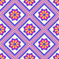 beautiful geometric repeat pattern. It is a vector image with geometric elements. It is an art design. used for clothing background wallpaper pattern wrapping Batik fabric illustration