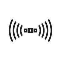 sensor icon vector