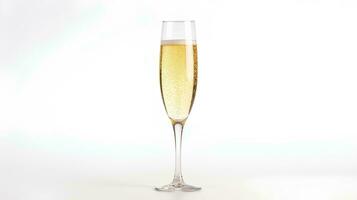ai generado vaso de champán para nuevo años víspera celebracion foto