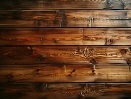 AI generated Wooden Board Background. Wood Texture and Surface Background. Generative AI photo