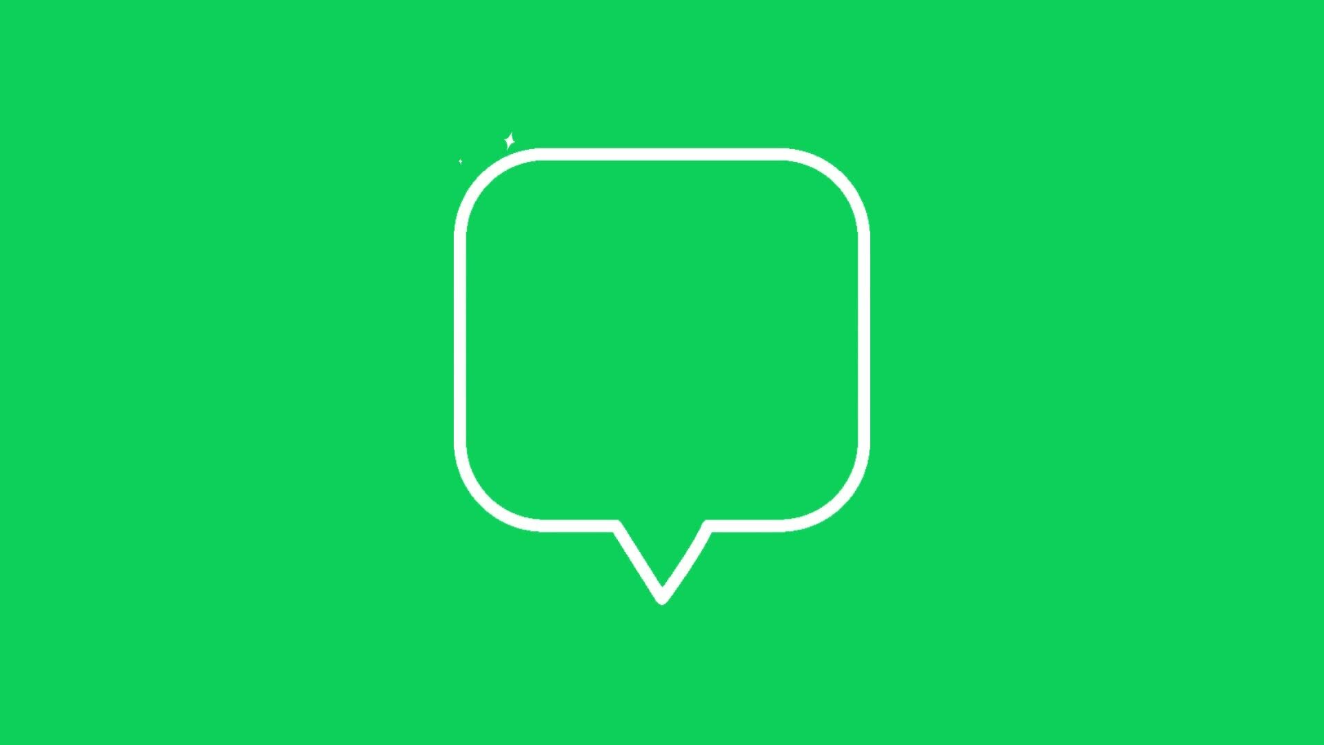 Animated question mark video with green screen or question mark motion