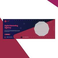 web banner design vector