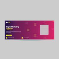 web banner design vector