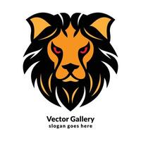 vector lion logo template