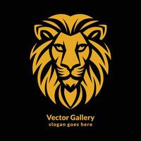 vector lion logo template