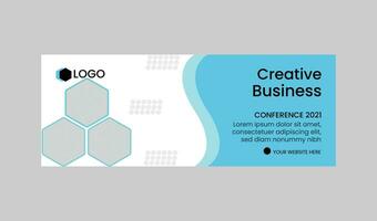 business web banner vector