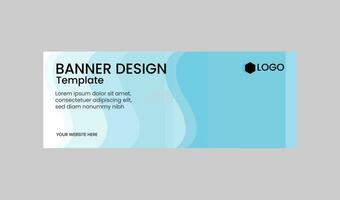 diseño de banner web vector