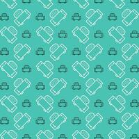 Toaster repeating vector pattern abstract colorful vector illustration background