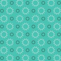 Sun repeating vector pattern abstract colorful vector illustration background