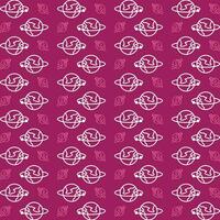 Orbit vector icon repeating pattern beautiful abstract illustration background