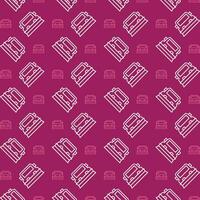 Snowplow vector icon repeating pattern beautiful abstract illustration background