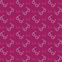 Glasses vector icon repeating pattern beautiful abstract illustration background