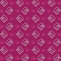 Shop vector icon repeating pattern beautiful abstract illustration background