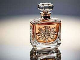 AI generated Luxurious Perfume Bottle. Generative Ai photo