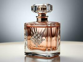 AI generated Luxurious Perfume Bottle. Generative Ai photo