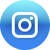 pendenza cerchio con instagram logo png