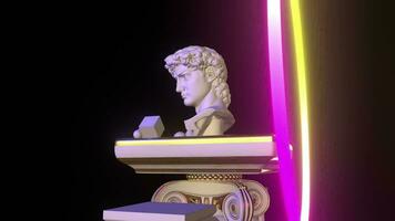 Abstract Stature Neon video