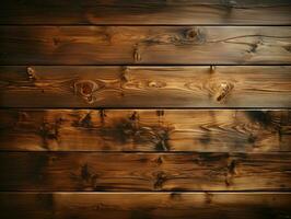 AI generated Wooden Board Background. Wood Texture and Surface Background. Generative AI photo