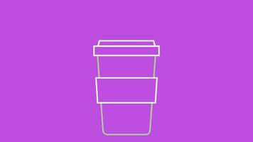 2d coffee cup video