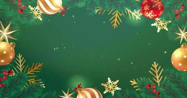 Christmas Colorful Graphics Christmas 4k video Background