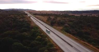 ferrovia nel il mattina video