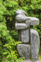 Moscow, Russia - 07.17.2023 - Sculpture at muzeon park. City photo