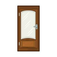 illustration of door vector