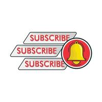 illustration of subscribe vector