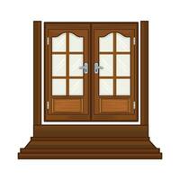 illustration of door vector