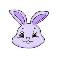 cartoon rabbit sketch vector