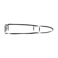 bullet vector sketch